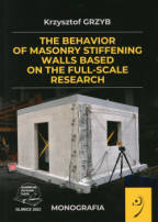 The behawior of masonry stiffening walls based on the full-scale research.