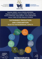 Sustainable production and consumption. Selected environmental aspects.